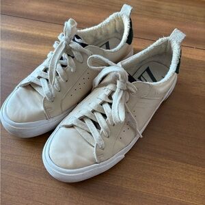 Zara Cream Casual Sneakers